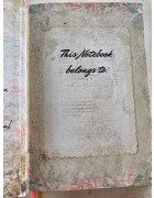 Rokovnik - Vintage Notebook Paper and Pen 10993