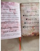 Rokovnik - Vintage Notebook Paper and Pen 10994