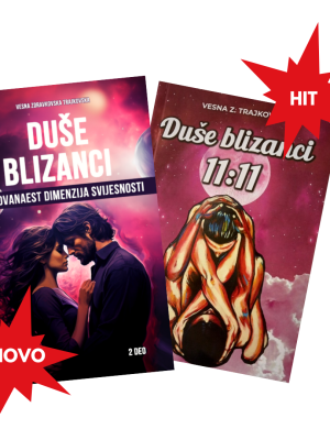 KOMPLET "DUŠE BLIZANACA" - ISKORISTI POPUST do 15. 7. 2024.