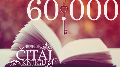 60.000 pratitelja na facebook stranici Čitaj knjigu!