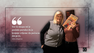 Gđica Blogerica: "Sve to skupa mi je poslalo poruku da je krajnje vrijeme da počnem ŽIVJETI."