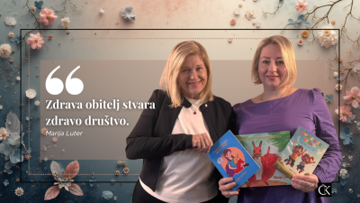 Marija Luter - Putokaz sreće vjeverice Mudrice: "Zdrava obitelj stvara zdravo društvo."