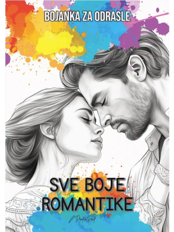 Bojanka za odrasle - Sve boje romantike 13552