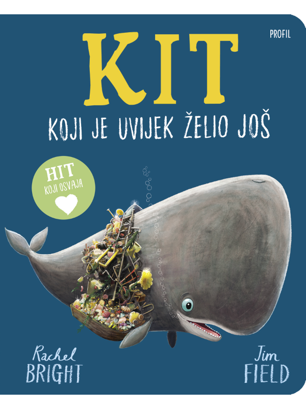 Kit koji je uvijek želio još - kartonska slikovnica 12190