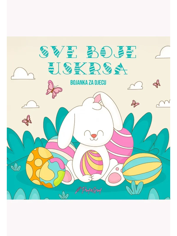 Sve boje Uskrsa - bojanka 13694