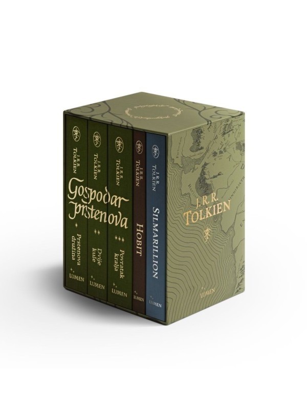 Komplet Tolkien - petoknjižje u kutiji TRENUTNO NEDOSTUPNO 2861