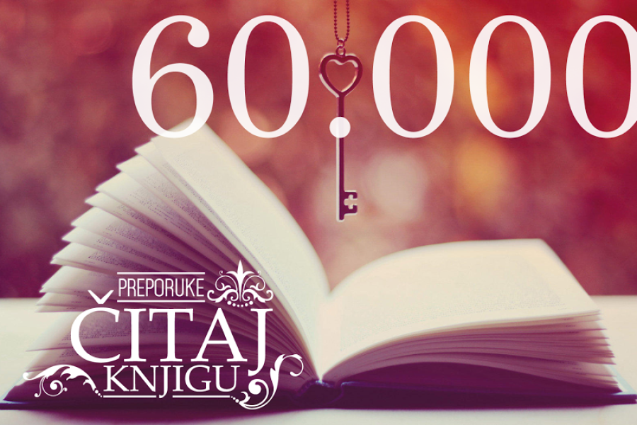 60.000 pratitelja na facebook stranici Čitaj knjigu!