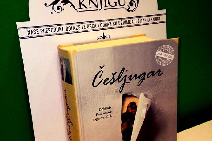 Nova preporuka Čitaj knjigu u svim APM knjižarama - veljača nudi Češljugara
