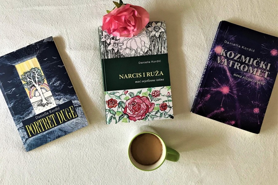 Osvrt na knjige Danielle Kordić - Portret duge, Kozmički vatromet, Narcis i ruža