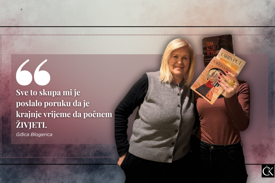 Gđica Blogerica: "Sve to skupa mi je poslalo poruku da je krajnje vrijeme da počnem ŽIVJETI."