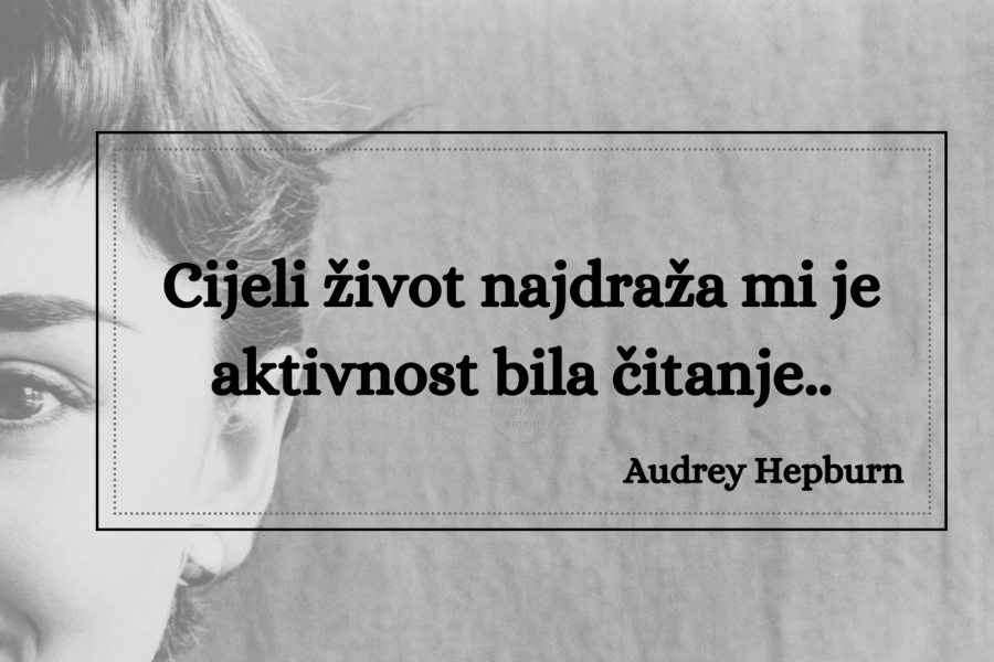 Audrey Hepburn o čitanju